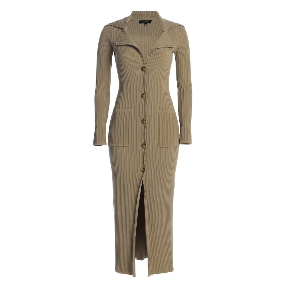 JLUXLABEL Lida Ribbed Duster - M/L
